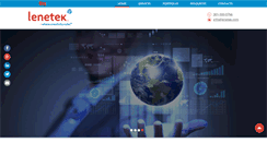 Desktop Screenshot of lenetek.com
